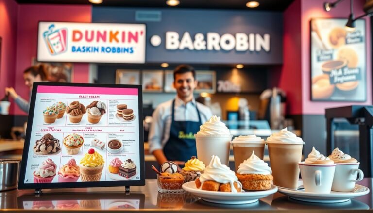 dunkin baskin robbins menu