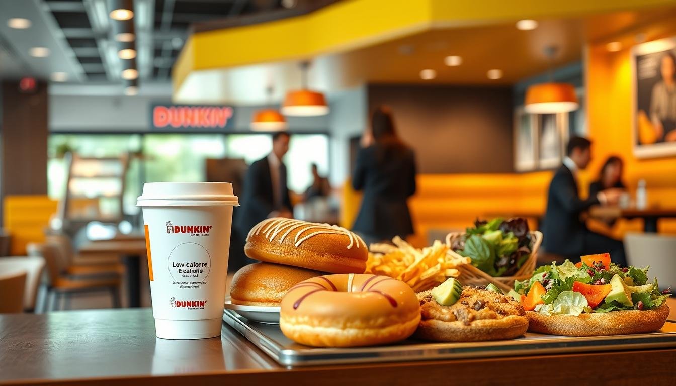 dunkin calorie menu