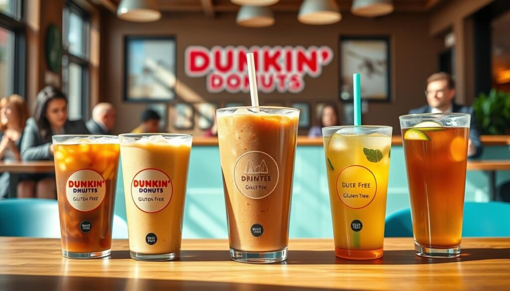 dunkin donuts gluten free beverages