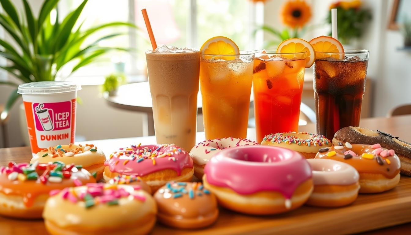 dunkin donuts summer menu