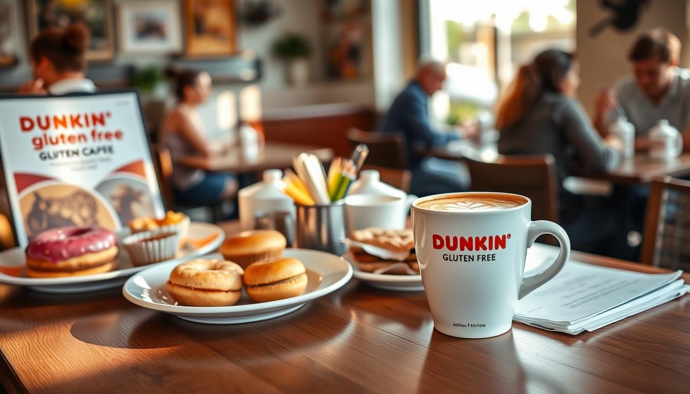 dunkin gluten free menu