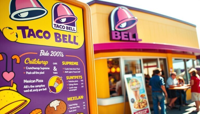 taco bell 2000s y2k menu