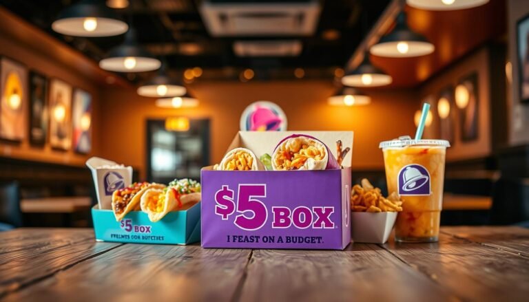 taco bell $5 box menu