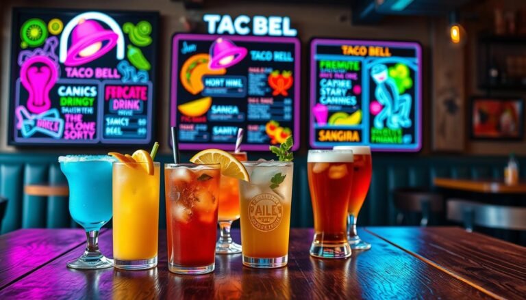 taco bell alcohol menu