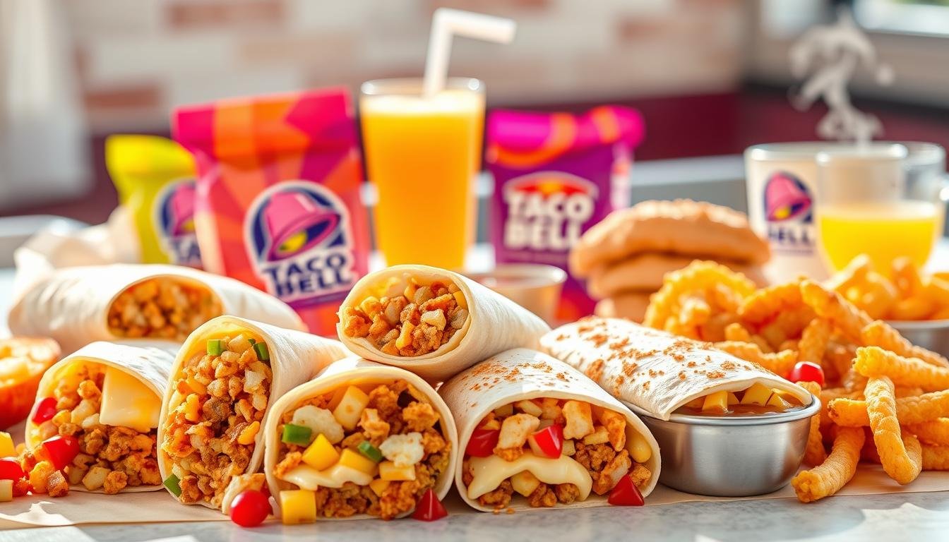 taco bell breakfast menu