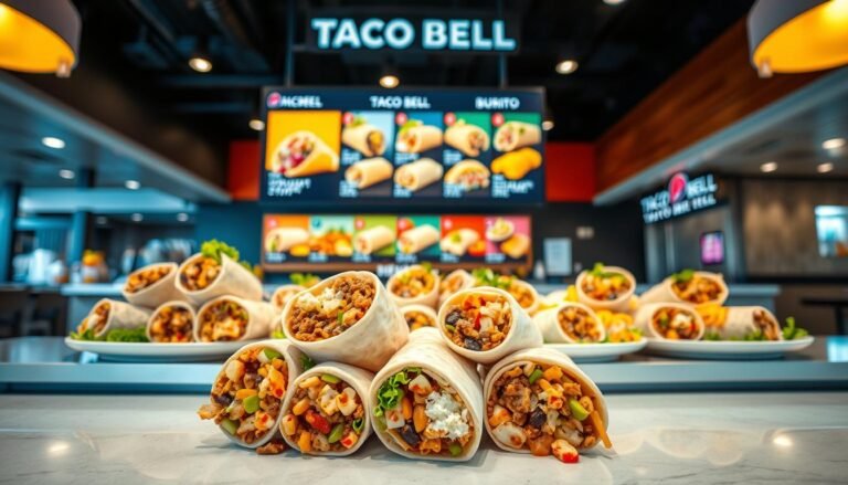 taco bell burrito menu