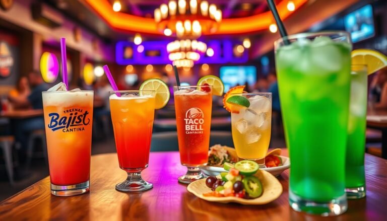 taco bell cantina drink menu