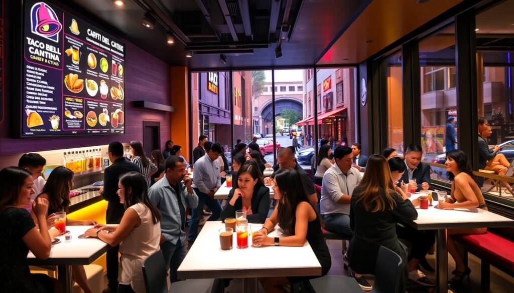 taco bell cantina menu location