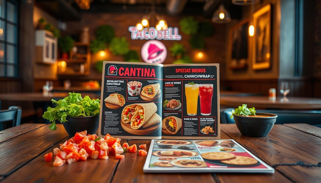 taco bell cantina menu
