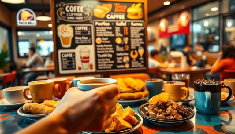 taco bell coffee menu