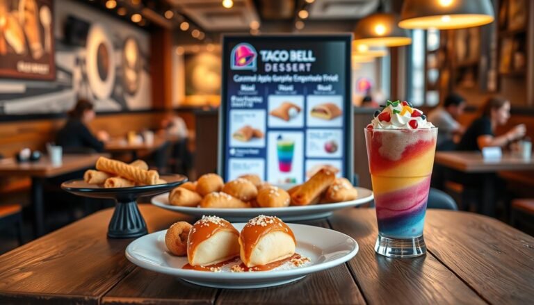 taco bell dessert menu