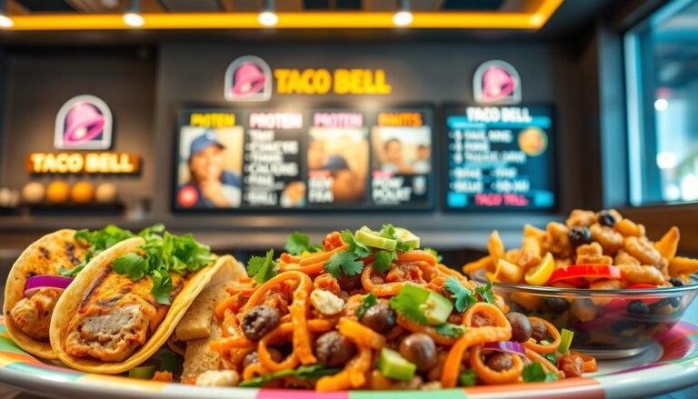 taco bell high protein menu items