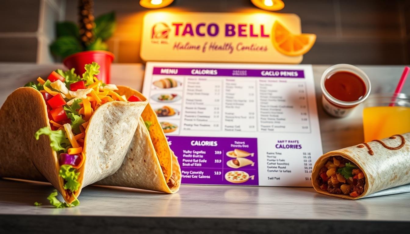 taco bell menu calories