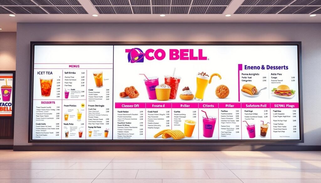 taco bell menu with prices