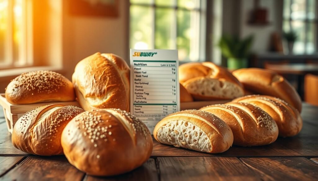 subway bread nutrition