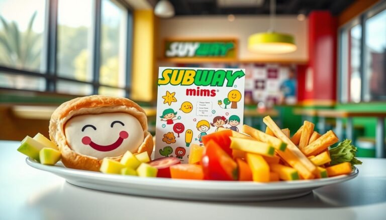 subway kids menu
