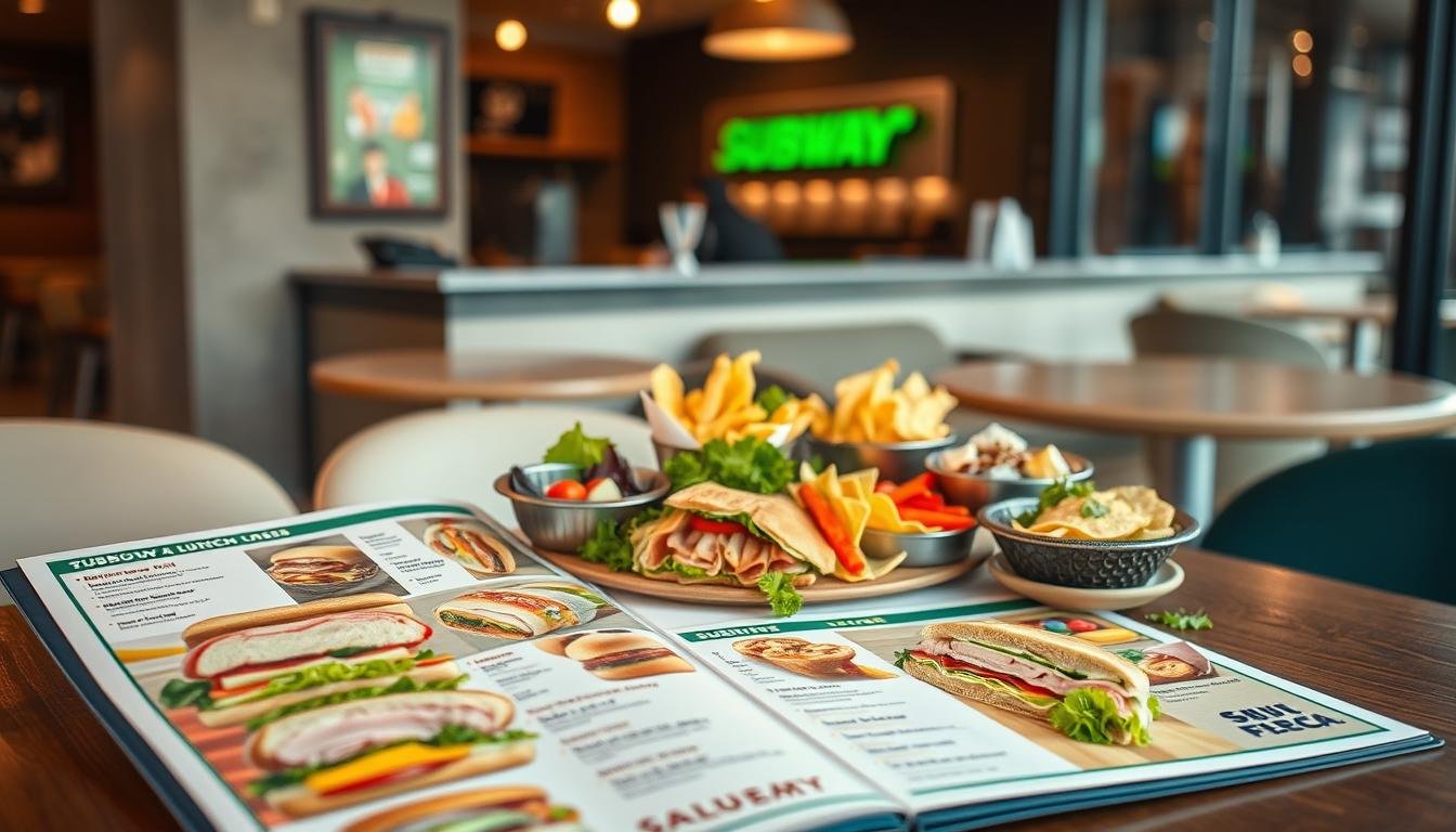 subway lunch menu