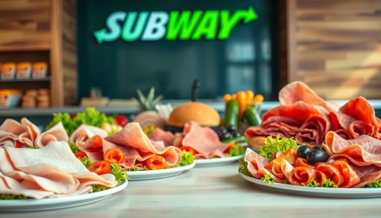 subway meat menu