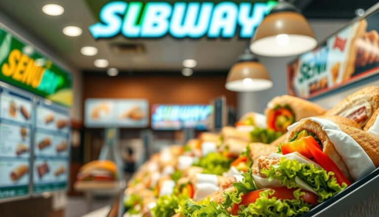 subway sandwich menu