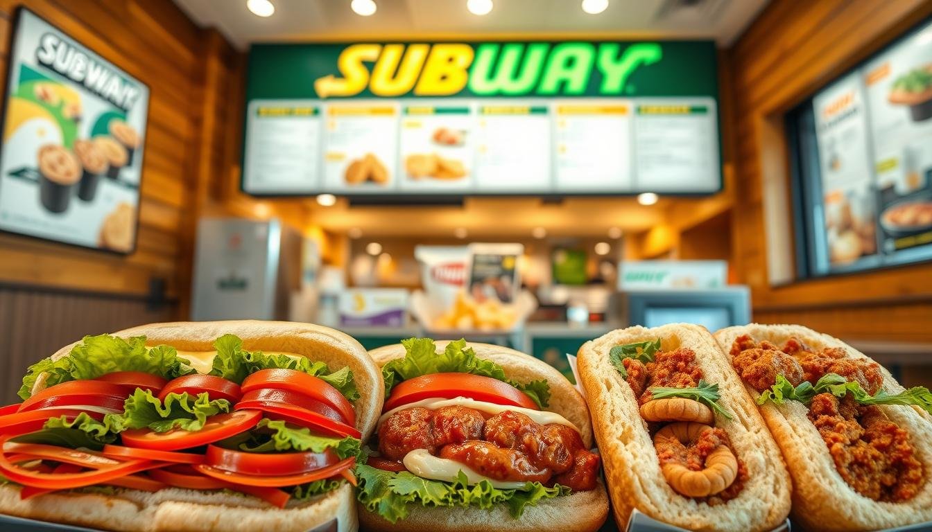 subway subs menu