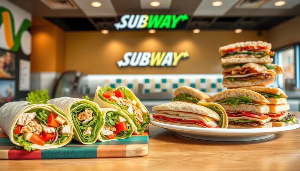 subway wraps vs sandwiches
