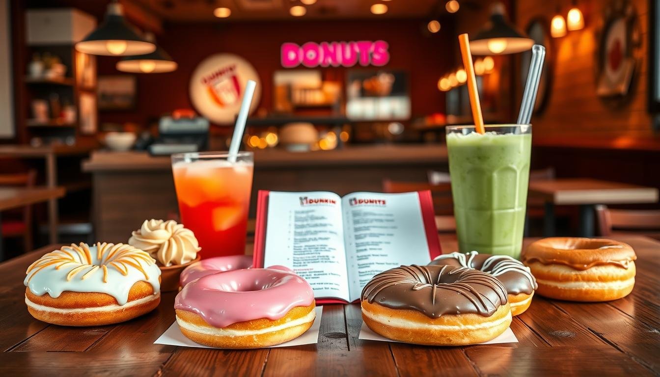 dunkin' donuts sugar-free menu
