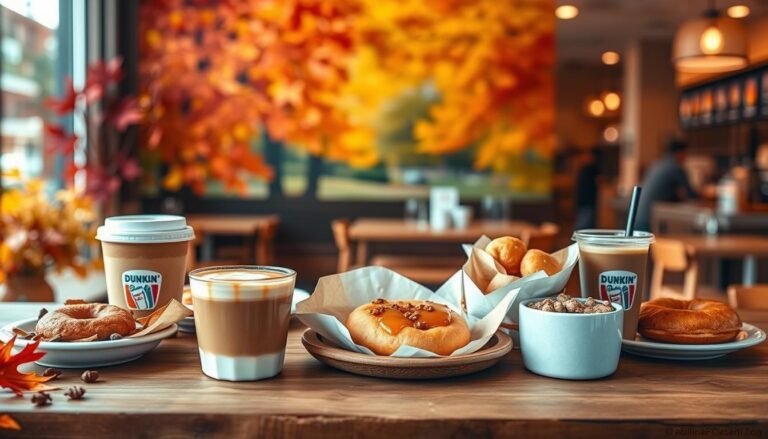 dunkin fall menu