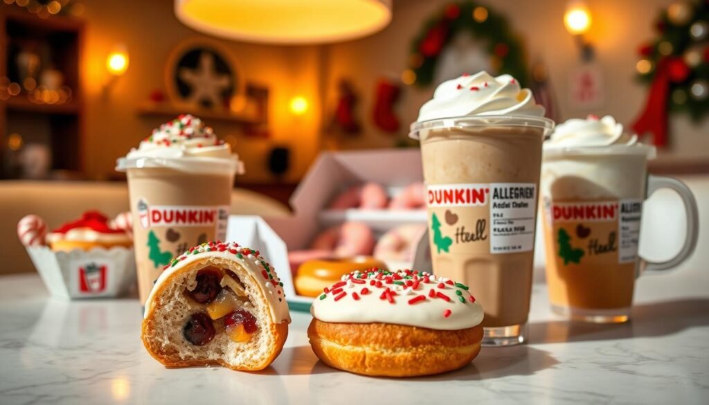 dunkin holiday allergens