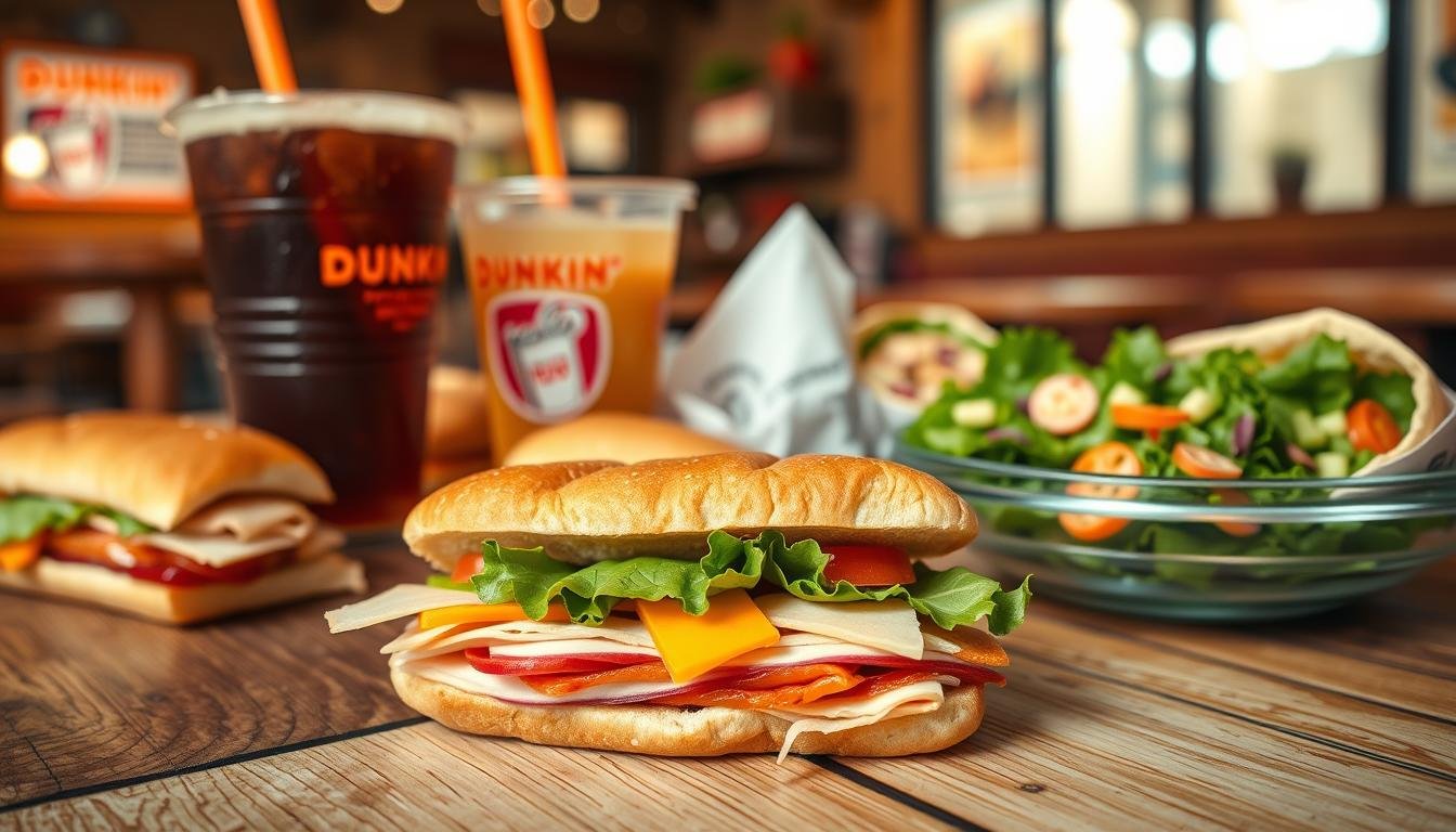 dunkin lunch menu