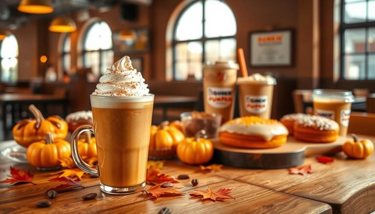 dunkin pumpkin menu