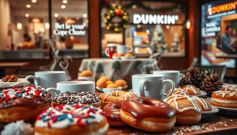 dunkin winter menu