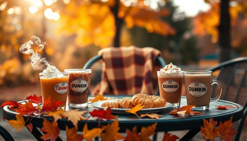 seasonal drinks at Dunkin